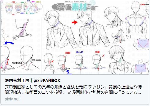 アオリ フカンを克服する 頭部 顔の描き方 漫画素材工房 Manga Materials